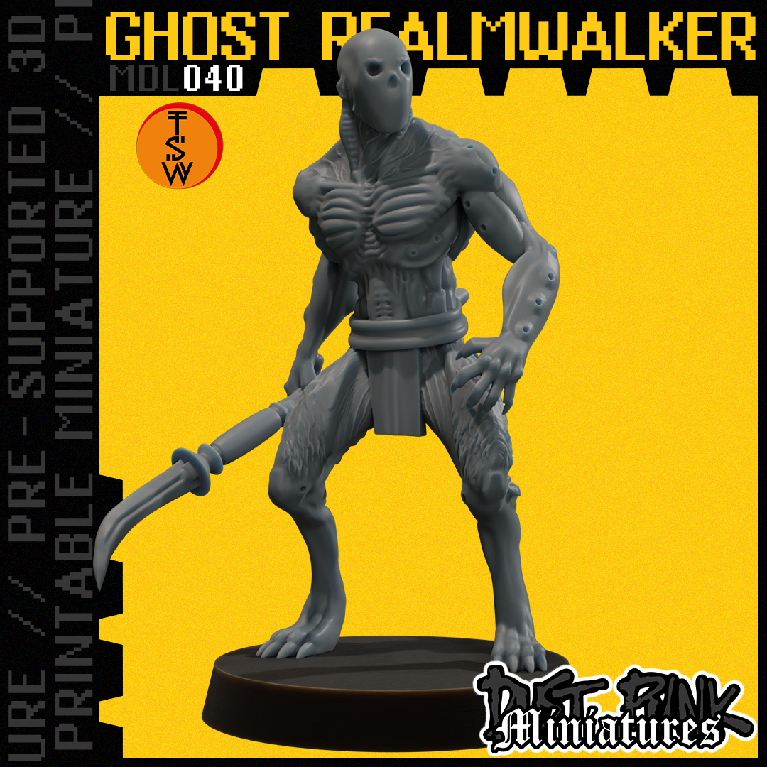 MDL040 GHOST REALMWALKER [PRE-SUPPORTED]
